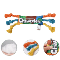 Bite-resistant dog chew toy, promotes dental health and keeps dogs entertained.