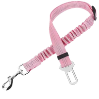 Elastic safety dog belt designed for car travel. Buy for Dog