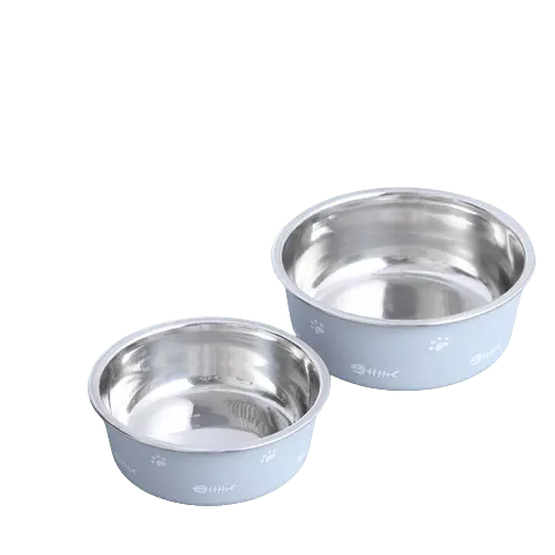 Eco-friendly dog bowl with a rubber bottom for stability, preventing floor scratches. Buy for Dog