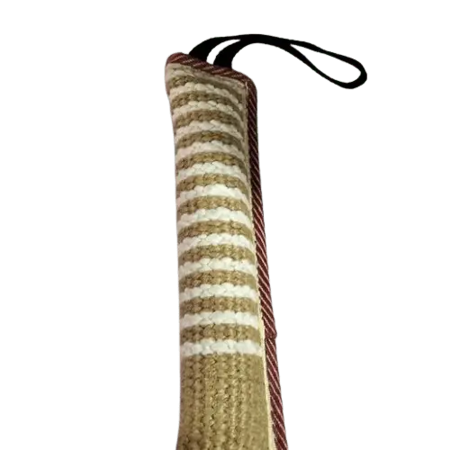 Tough dog tug toy for professional training sessions