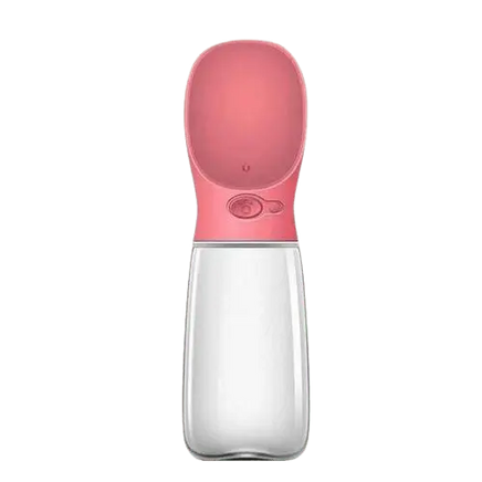 Outdoor dog water bottle with easy refill and leakproof design. Buy for Dog