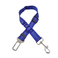 Reflective dog seat belt for night safety in cars. Buy for Dog