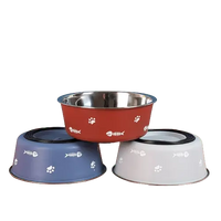 Heavy-duty, rustproof dog bowl made from 304 food-grade stainless steel for longevity. Buy for Dog