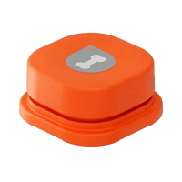 Interactive Pet Communication Button on White Background. BUY FOR DOG