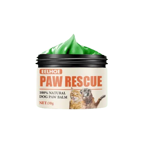 Natural pet paw balm formulated to soothe and heal cracked paws, providing ultimate protection and comfort for your pet's paws in any season. Buy for Dog