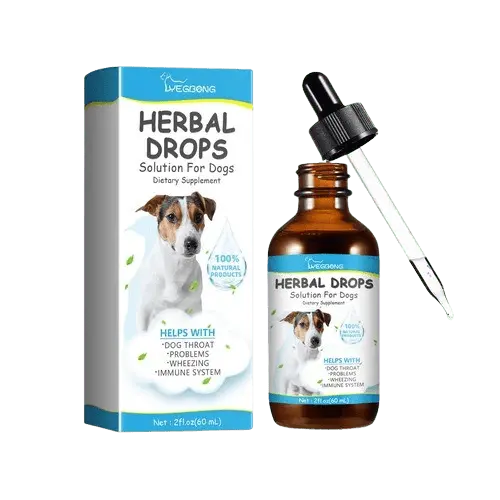 Pet Herbal Drops provide natural relief for cough and runny nose while boosting your pet's immune system. These veterinarian-approved herbal supplements are perfect for dogs and cats, enhancing their overall health and well-being. Buy for Dog