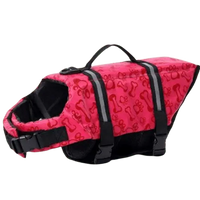 Red Paw Pattern Vest for Active Dogs. BUY FOR DOG