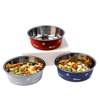 Ultimate stainless steel dog bowl for food and water, perfect for medium and large dogs. Buy for Dog
