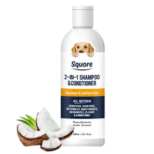 Best 2-in-1 shampoo & conditioner bottle for dogs with coconut and aloe vera