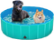 Family fun in the sun with the durable Dog Swimming Pool XXL™ by BUY FOR DOG, featuring a non-slip bottom for pet and child safety.