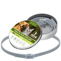 Eco-Friendly Dewel Flea and Tick Collar for Dogs and Cats, Offers 8 Months Protection with Natural Ingredients, Waterproof and Veterinarian Approved. BUY FOR DOG