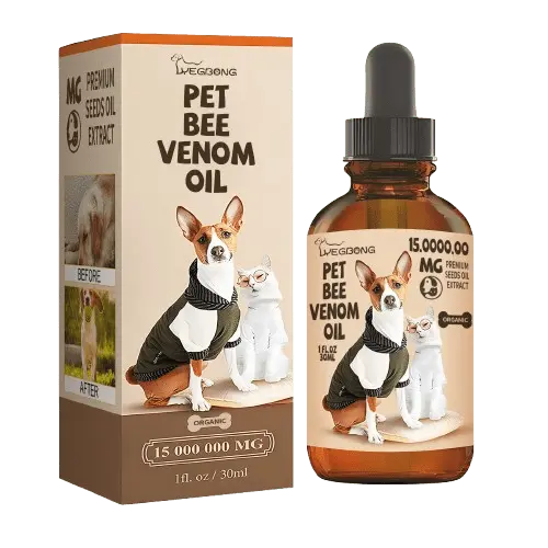 Natural bee venom joint pain relief for dogs and cats. Soothes aches, improves mobility, and supports healthy joints.