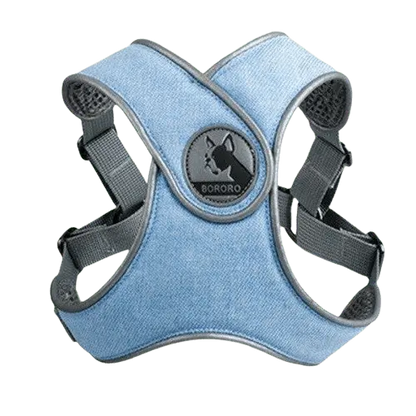 Best no-pull dog harness for small and medium breeds, perfect for French Bulldogs, Jack Russells, and Pugs. Comfortable and stylish design. Buy for Dog