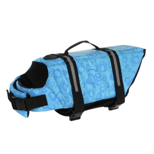 Blue Paw Print Dog Vest for Stylish Pets. BUY FOR DOG