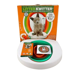 Cat Toilet Training Kit with Box and Green Ring – 3-Step System