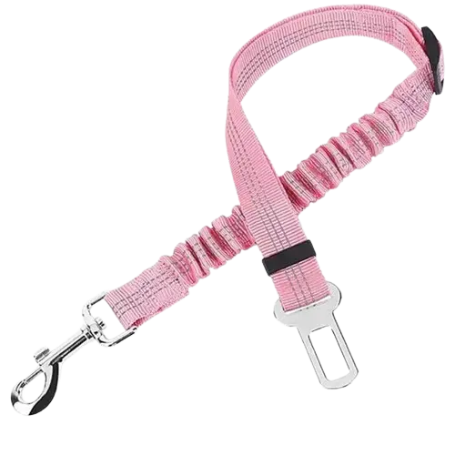 Elastic safety dog belt designed for car travel. Buy for Dog