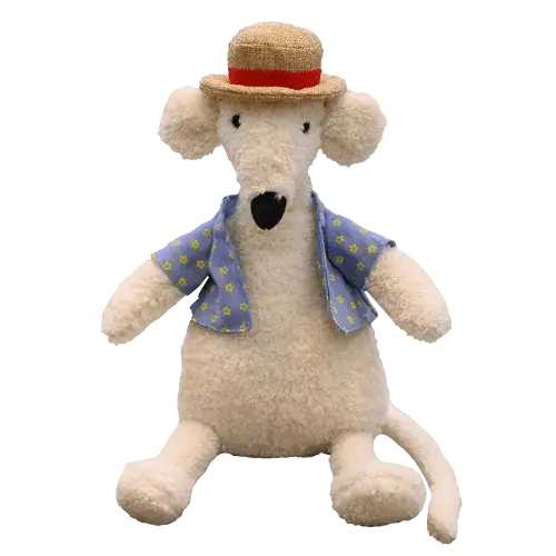Best white mouse dog plush toy, soft and durable for playful pets. Buy for Dog