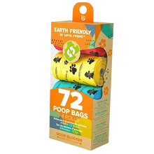 Compostable dog poop bags designed for eco-conscious pet owners, offering an environmentally friendly waste disposal option. Buy for Dog