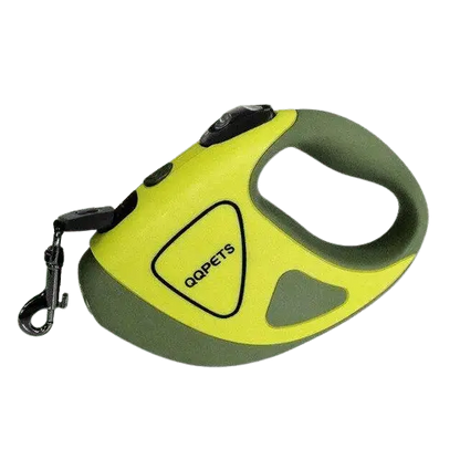 Dog leash with night light for safe outdoor walks