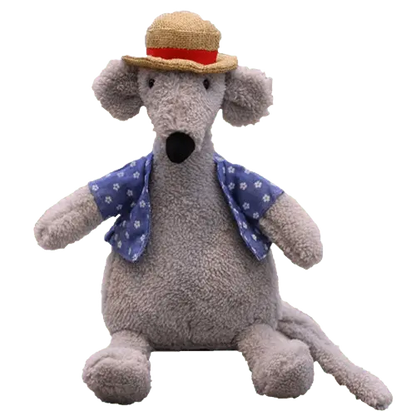 Unique grey mouse dog plush toy, soft and perfect for pets. Buy for Dog