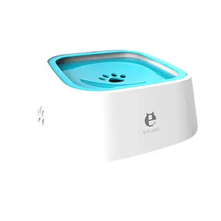 Dog water bowl spill-proof with floating disk – 35 oz clean hydration for pets