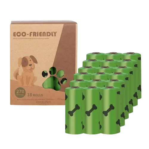 Durable and odor-blocking poop bags, perfect for all dog sizes. Buy for Dog