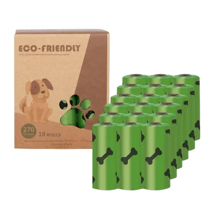 Durable and odor-blocking poop bags, perfect for all dog sizes. Buy for Dog