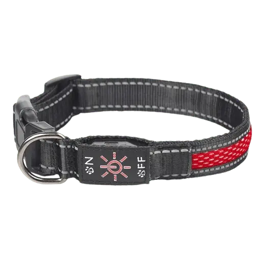 Durable and Waterproof LED Dog Collar. Buy for Dog