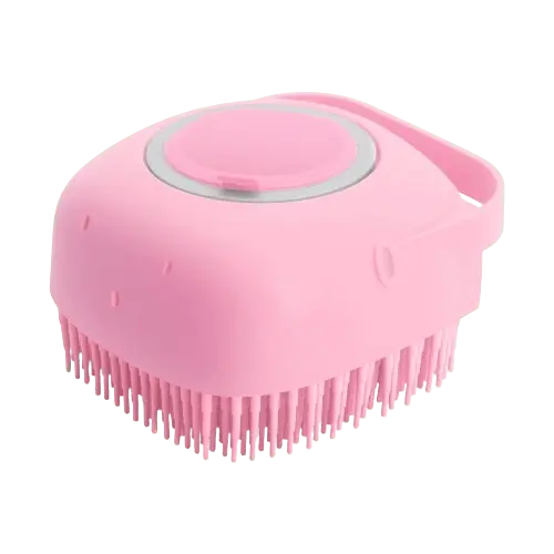 Effective pet bath tool with massaging bristles for deep cleaning. Buy for Dog