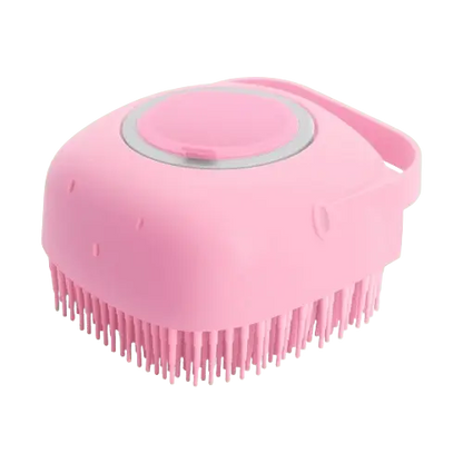 Effective pet bath tool with massaging bristles for deep cleaning. Buy for Dog