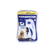 Electric flea comb providing safe and effective pet combing.