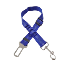 Reflective dog seat belt for night safety in cars. Buy for Dog