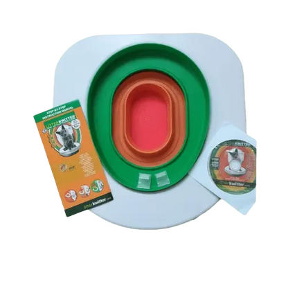 Cat Toilet Training System with All Color Stages Displayed