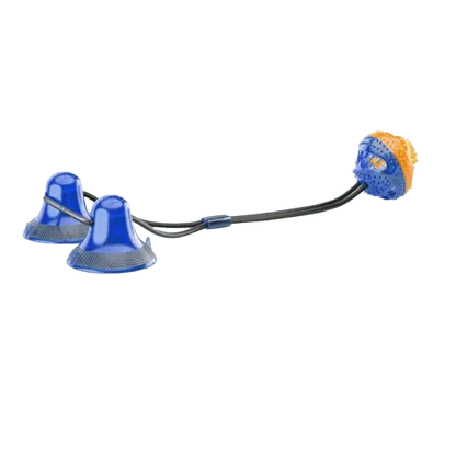 Non-toxic safe silicone dog toy with strong suction cup. Buy for Dog