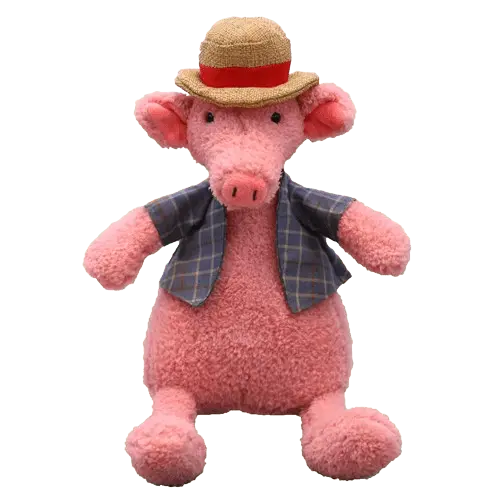 High-quality pink pig dog plush toy, designed for durability and fun. Buy for Dog