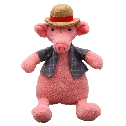 High-quality pink pig dog plush toy, designed for durability and fun. Buy for Dog