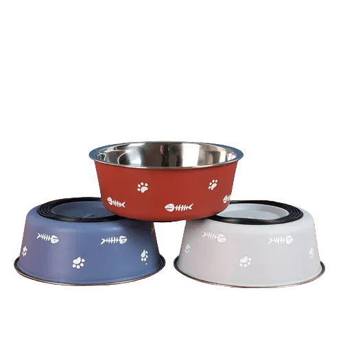 Heavy-duty, rustproof dog bowl made from 304 food-grade stainless steel for longevity. Buy for Dog