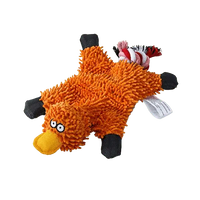 Durable plush duck dog toy for interactive play. Buy for Dog