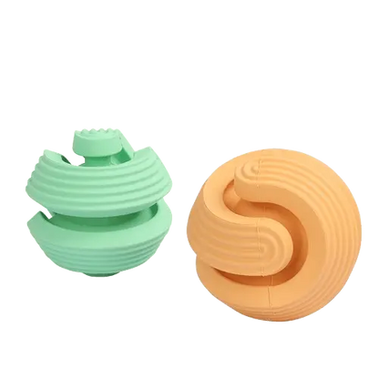 Interactive teeth cleaning dog chew toy that massages gums and provides engaging playtime for dogs of all sizes. Buy for Dog