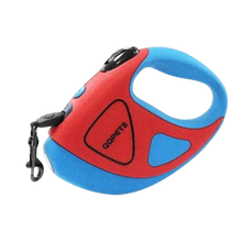 LED dog leash with built-in flashlight for night walks