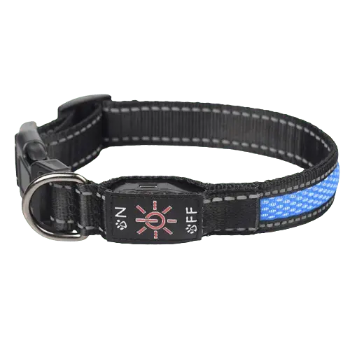 LED Dog Safety Collar for High Visibility. Buy for Dog