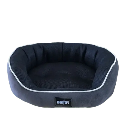 Luxurious comfort pet bed in grayish purple for small dogs and cats. Buy for Dog