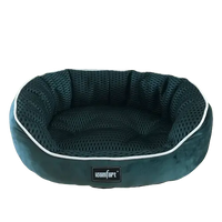 Large pine and cypress green pet bed for joint support. Buy for Dog