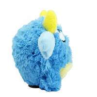 Small Blue Monster Dog Toy 2.4in – Interactive Dental Chew