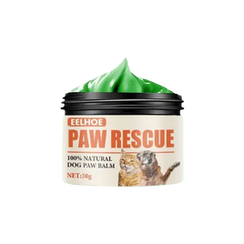 Natural pet paw balm formulated to soothe and heal cracked paws, providing ultimate protection and comfort for your pet's paws in any season. Buy for Dog