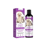 Natural pet shampoo and conditioner infused with lavender essential oils, recommended by veterinarians for dogs and cats. Buy for Dog