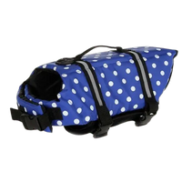 Navy Blue Dots Dog Vest, Great for Outdoors. BUY FOR DOG