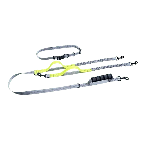 No-tangle hands-free dog leash with innovative design for smooth and effortless dual-dog walks. Buy for Dog