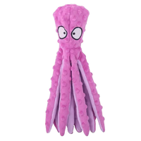 Non-toxic plush octopus toy for dogs, safe and eco-friendly, designed for durability and long-lasting fun. Buy for Dog