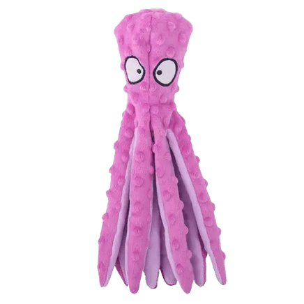 Non-toxic plush octopus toy for dogs, safe and eco-friendly, designed for durability and long-lasting fun. Buy for Dog